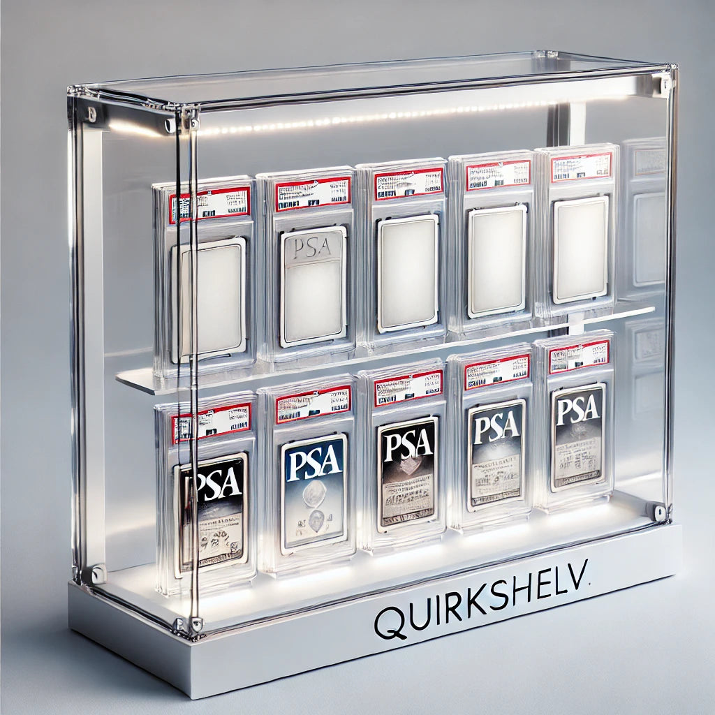 Glass Premium PSA Card Display Case (PRE-ORDER ONLY)
