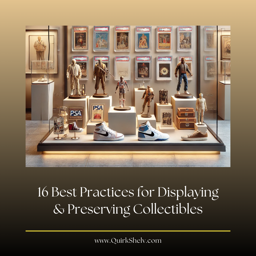 16 Best Practices for Displaying & Preserving Collectibles - QuirkShelv
