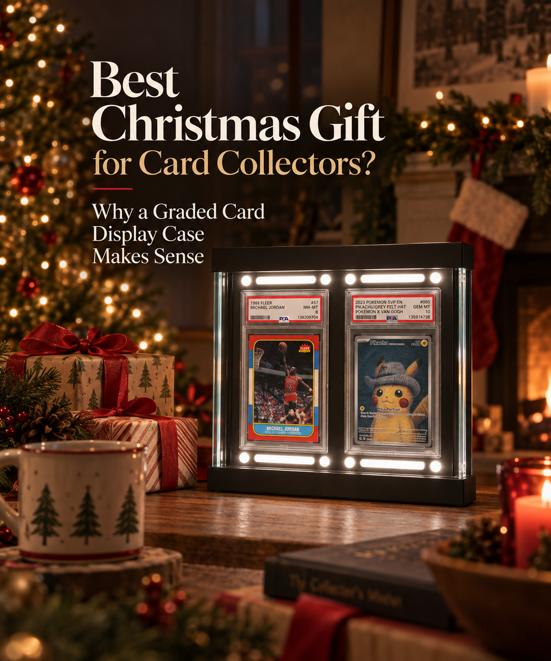 Best Christmas Gift for Card Collectors? Why a Graded Card Display Case Makes Sense