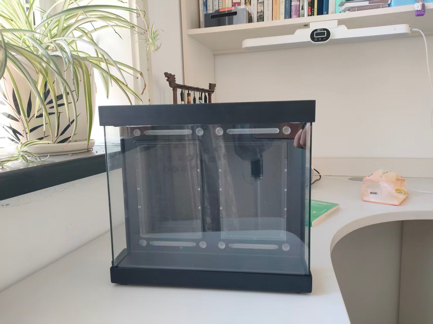 QuirkShelv™ Aluminum 2-Card Display Case for Graded Cards