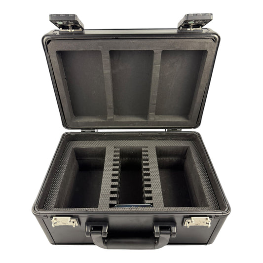 Graded Card Display Case with Transparent Lid and Lock